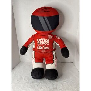 Tony Stewart Office Depot Old Spice NASCAR Racing Plush Stuffed Toy Doll